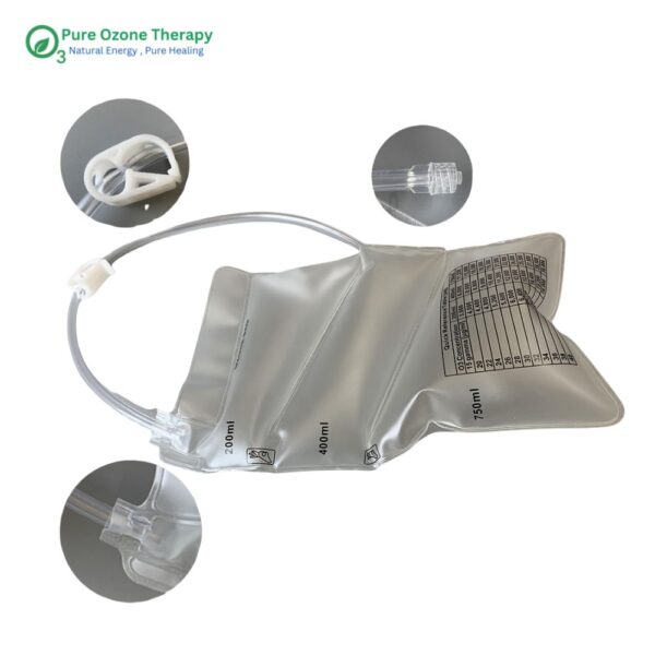 Ozone Rectal Insufflation Bag